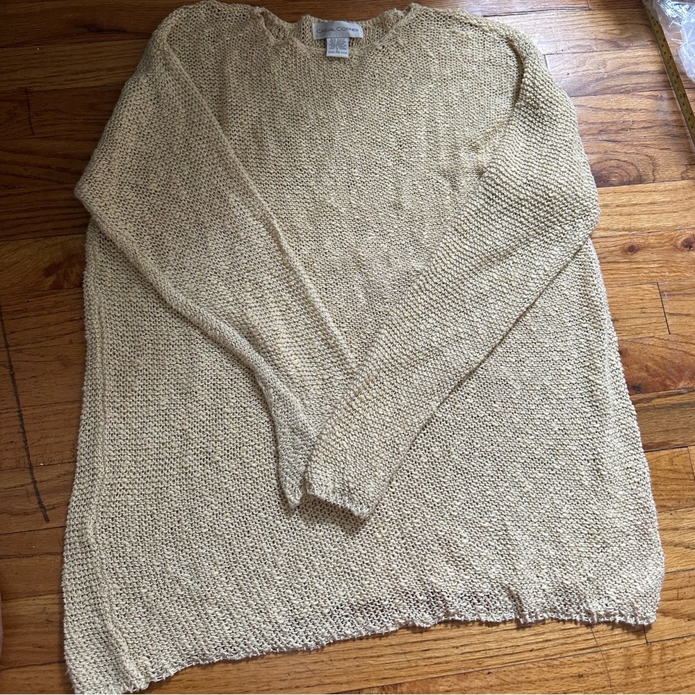 Vintage Butter Yellow Sweater